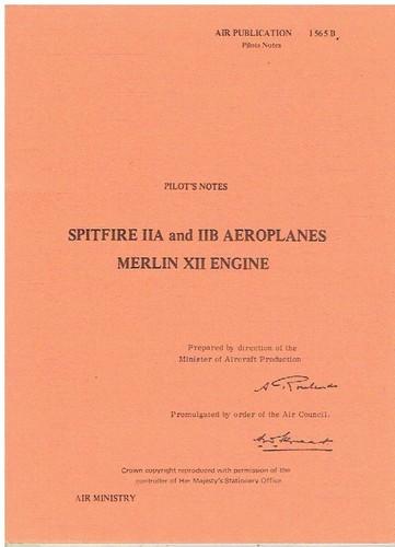 Supermarine spitfire iia iib - spitfire, &