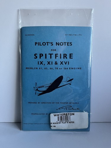 Pilots notes spitfire xi - ix,
