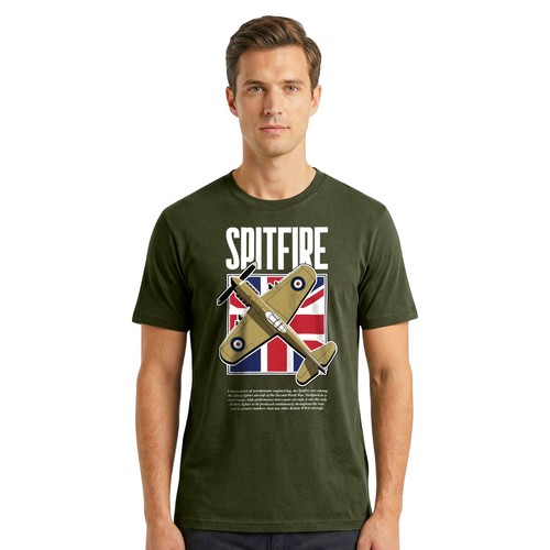 Spitfire shirt union jack - spitfire, |