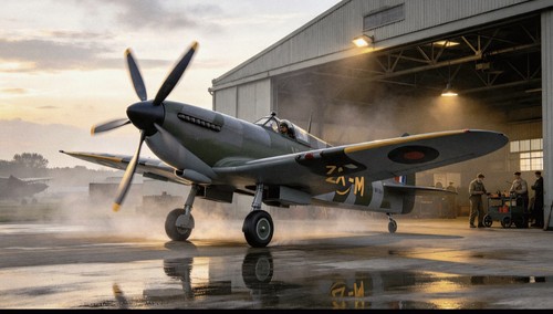 Ww2 spitfire pilots - spitfire, up