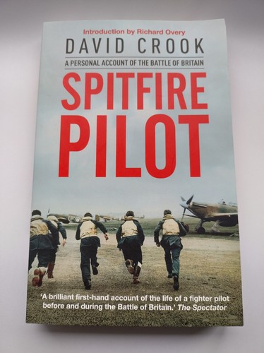Spitfire pilot david crook - spitfire, pilot,