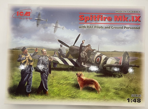 Icm spitfire ix - spitfire, with