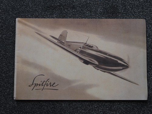 Reproduction spitfire brochure - reproduction,